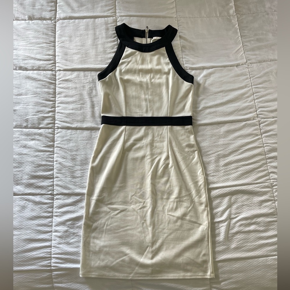 Black and ivory H&M dress